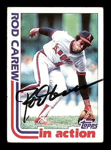 Šipka je carila autogramirana 1982 gornjačića u akcijskoj kartici 501 California Angels SKU 213738 - bejzbol autografne kartice