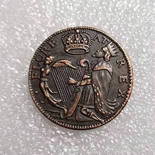 Starinski zanati irski kovani kovani novčići na bakreni kovani novčić 1485