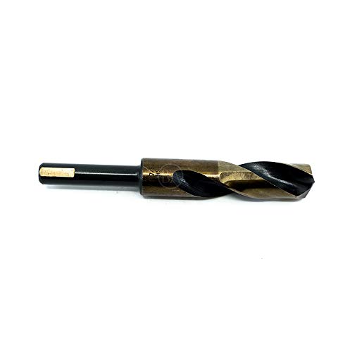Benchmark abrazivi prečnika 7/8 HSS srebro & Deming burgija crna & Zlatni alat za sečenje, 1/2 drška za tvrdi Metal, Nerđajući čelik,