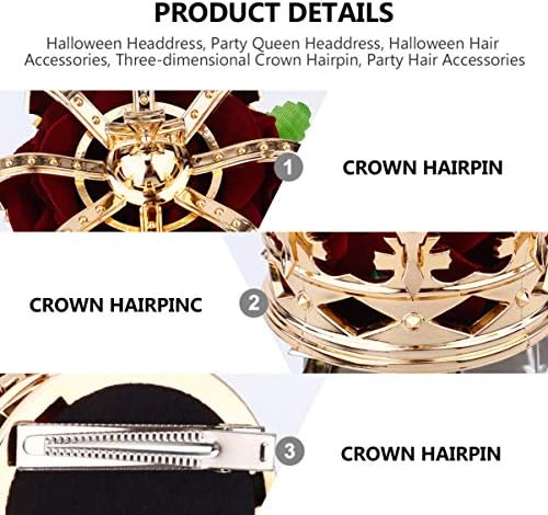 Abaodam Crown kosa za kosu krune za djevojke Princesss Coronation Crown Gold Queen Crown za žene vjenčana kruna