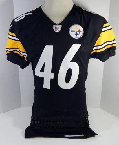 2006 Pittsburgh Steelers Andy Schantz # 46 Izdana Black Jersey 46 DP21203 - Neintred NFL igra rabljeni dresovi