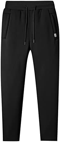 Dudubaby muške pamučne hlače Termički runo Velike veličine Duks plišane zgusne pamučne pantalone Ležerne hlače