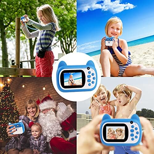 Digitalna kamera za trenutno štampanje za decu, nadogradite Selfie dečiju kameru, digitalna Video kamera sa nula mastila sa papirom