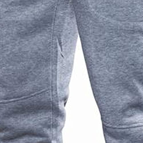 Qtocio Duksevi za muškarce sa džepovima sa zatvaračem, lagane vrećice muške jogger hlače, crtež ležerne muškarce vježbaju atletske hlače