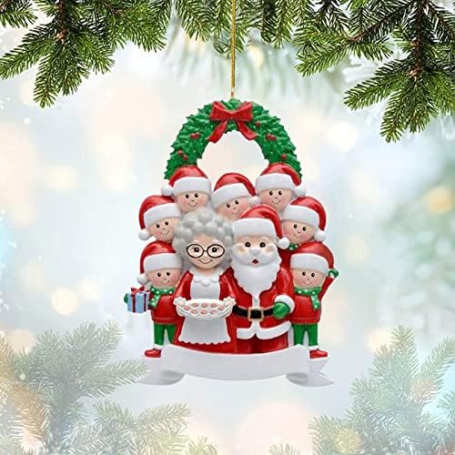 Personalizirani ukras za božićnu jelku ukras za dom prilagođeni snjegović ukrasi za Božićne praznike