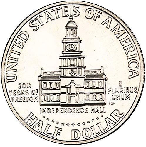 1976 S srebrni dokaz Kennedy bicentennial polu-dolar izbora za necirkulirano američko metvica