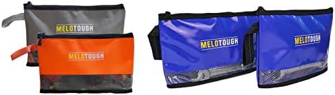 Melotough multi mala torbica za alat s malim torbama sa patentnim zatvaračem patentna torba + vodootporni materijal 12 inčni patentni
