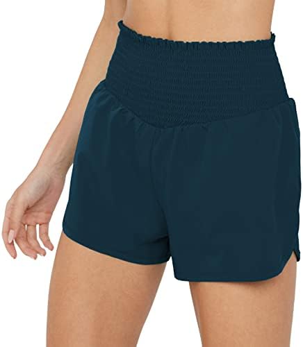 Sunzel Ženske kratke hlače sa džepovima High Struk Short Hotcres sa oblogom Workout Teret Atletski kratke hlače