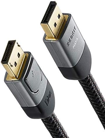 Zeskit Maya certificirani DP 1.4 kabel, 4k 120Hz 8K 60Hz 1440p 144Hz 240Hz HDR 32.4GPBS HBR3