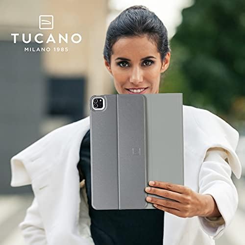 Tucano Link Eco-Fleepied Futection futrola za 12,9 iPad Pro izrađen od recikliranih plastičnih boca, anti-udar, a jabučni olovka za