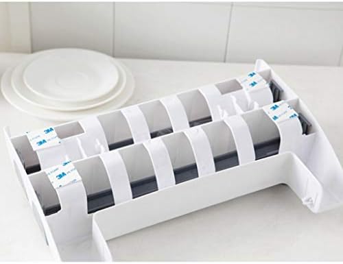 Uxzdx Cujux plastični omotač kuhinjski dispenzer za tin foliju Film za skladišni nosač police Kuhinjski papir Organizator ručnika