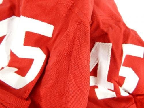 2012 San Francisco 49ers 45 Igra izdana Crveni dres 46 DP35636 - Neintred NFL igra rabljeni dresovi