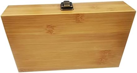 Kutija za zaštitu od drveta W / Skladištenje-drvena kutija za odlaganje kutije za odmor sa poklopcem drvene kutije sa zglobnim poklopcem,
