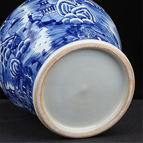 Namazi keramičke staklenke, čaj teglica, kišni i bijeli porculan vazni đumbir Jars kućni dekor keramički jar hram jar đumbir jar vaza ukrasne staklenke sa lidom visine 40cm